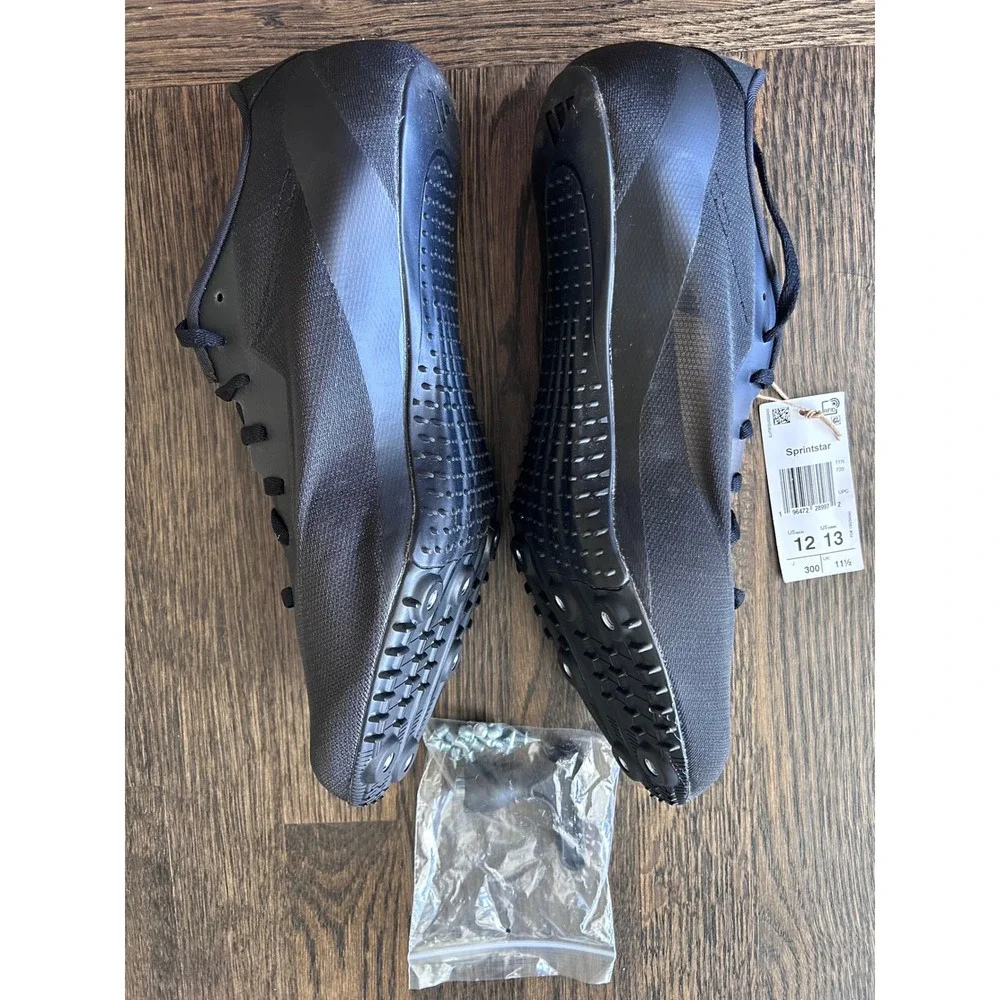 Adidas Sprintstar Track Spikes Mens 12 Womens 13 Black White GY0940 New